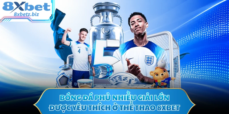 Bóng đá phủ nhiều giải lớn được yêu thích ở thể thao 8XBET