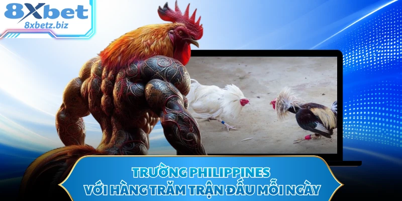 Trường Philippines với hàng trăm trận đấu mỗi ngày